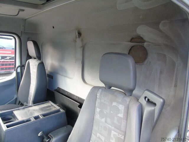 Box body Mercedes-Benz Atego 1218 + euro 5 + lift
