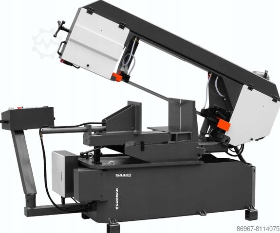 Semi-automatic band saw 450mm CORMAK S-440R przecinarka taśmowa do metalu