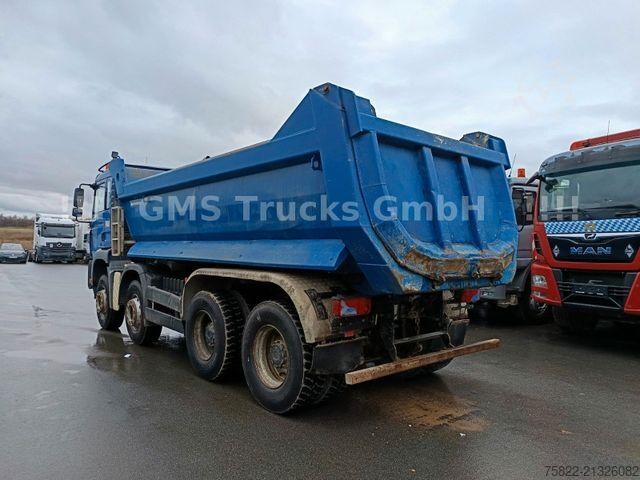 Kipper LKW MAN MAN TGA 35.430 / 8X4 / Meiller Mulde / German