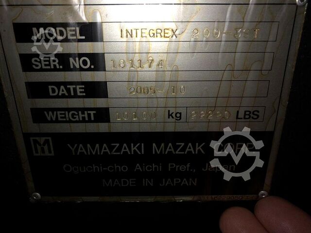 5-Achs Dreh-Fräszentrum Mazak Integrex 200 III-ST