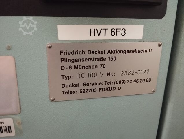Machining center Friedrich Deckel DC 100 V