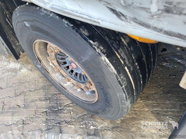 Open semitrailer with tarp Kögel Schiebeplane Papier