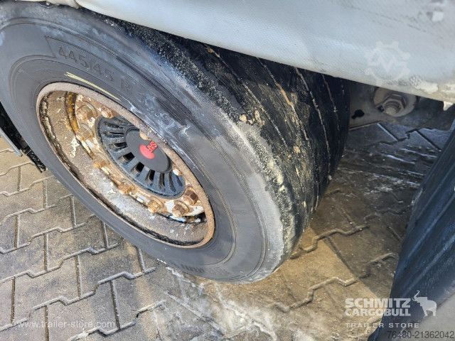 Open semitrailer with tarp Kögel Schiebeplane Papier