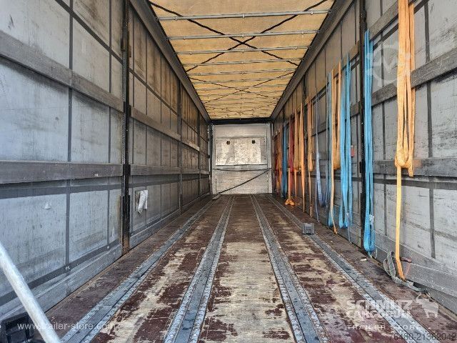 Open semitrailer with tarp Kögel Schiebeplane Papier