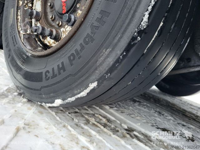 Open semitrailer with tarp Schwarzmüller Schiebeplane Papier