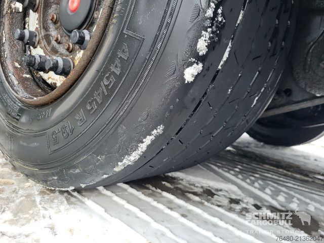 Open semitrailer with tarp Schwarzmüller Schiebeplane Papier