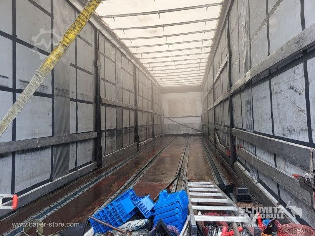 Open semitrailer with tarp Schwarzmüller Schiebeplane Papier