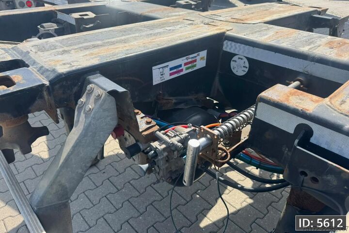 Containertransport Pacton TXD 339 Multi / 2x Extandable / Lift axle / NL ...