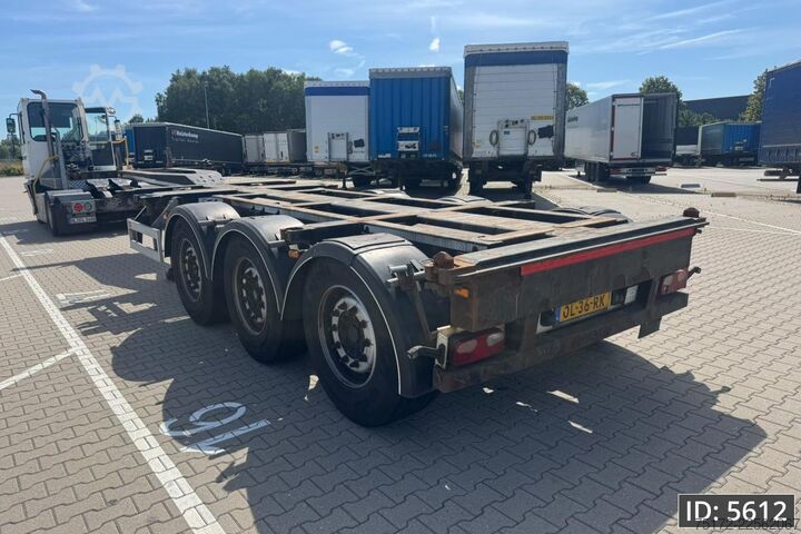Containertransport Pacton TXD 339 Multi / 2x Extandable / Lift axle / NL ...