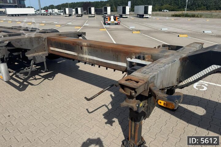 Containertransport Pacton TXD 339 Multi / 2x Extandable / Lift axle / NL ...