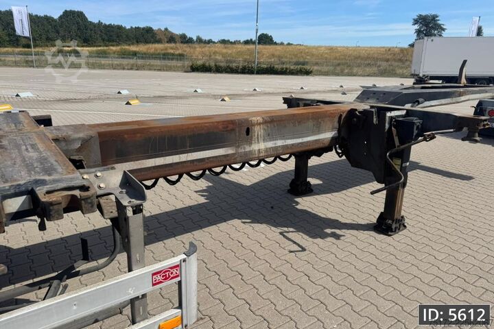 Containertransport Pacton TXD 339 Multi / 2x Extandable / Lift axle / NL ...
