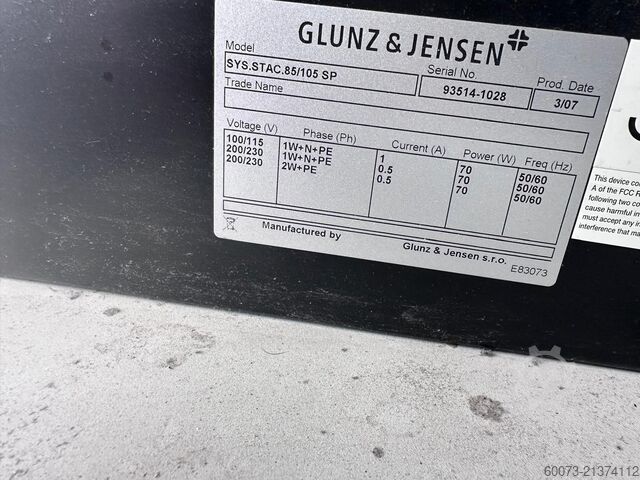 Imagesetter Glunz & Jensen SYS.STAC 85/105 SP Stacker Conveyors