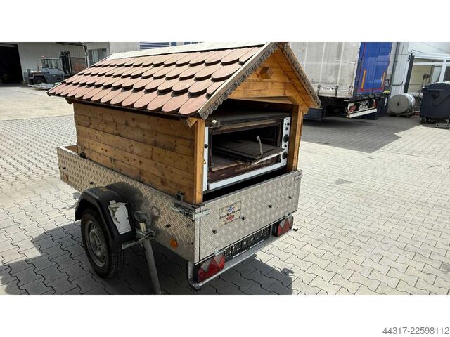 Car trailer with oven – pizza  04U-5M1