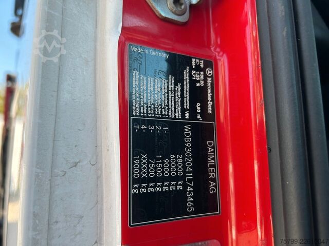 Autokran MERCEDES-BENZ 2548 Pritsche + PK 34002 Kran 6x2- 8x Hydr.
