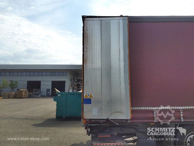 Auflieger mit Pritsche & Plane Schmitz Cargobull Semitrailer Curtainsider Standard Hayon