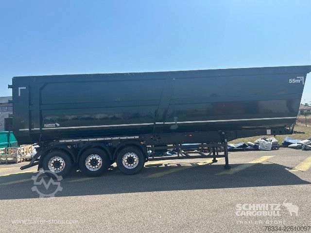 Kipper Auflieger Schmitz Cargobull Semitrailer Tipper Steel-square sided body 55m³