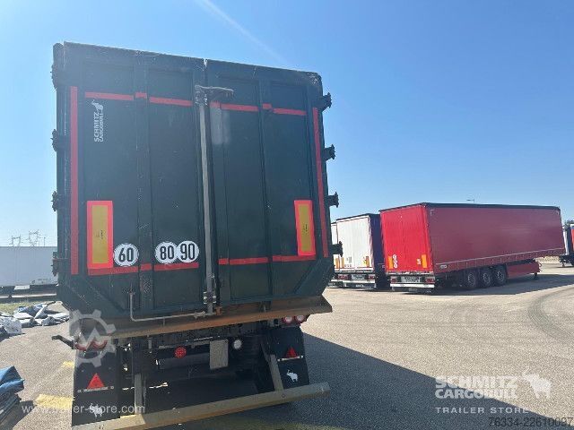 Kipper Auflieger Schmitz Cargobull Semitrailer Tipper Steel-square sided body 55m³