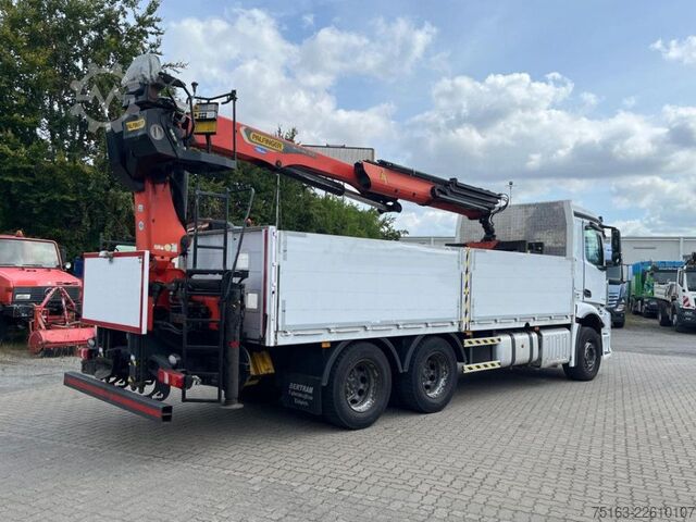 LKW mit Pritsche (offen) MERCEDES-BENZ Antos 2648 6x4 Pritsche Heckkran Palf. PK 23.001