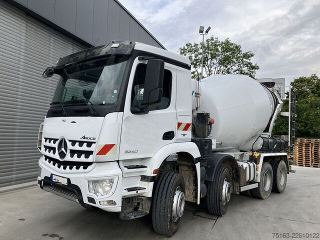 Betonmischer LKW MERCEDES-BENZ Arocs 3240 B 8x4 Betonmischer Deutsch Top AP Ach