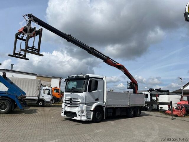 Autokran MERCEDES-BENZ Antos 2648 6x4 Pritsche Heckkran Palf. PK 23.001