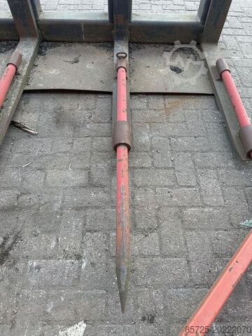 Round bale clamp  Tandenbak