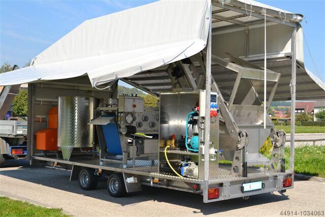 Mobile Fruchtsaftherstellungsanlage Kreuzmayr Maschinenbau