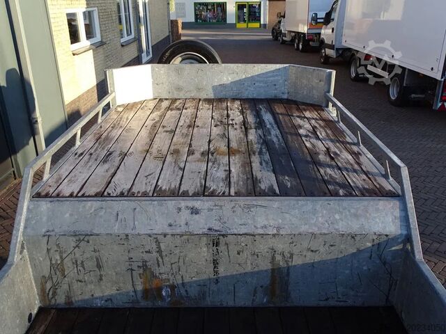 Low loader kuiper 8 Tons Be Oplegger 670x195 laadvloerhoogte 50 cm