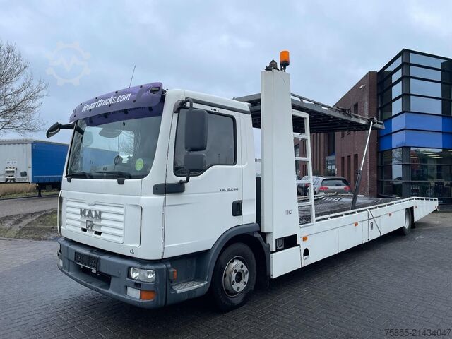 Car transporter MAN TGL 12.240 Tijhof Cartransporter / 531.000 KM /...