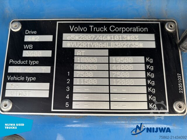 Standard-SZM Volvo FH 460 4x2 I-Save + I-Park