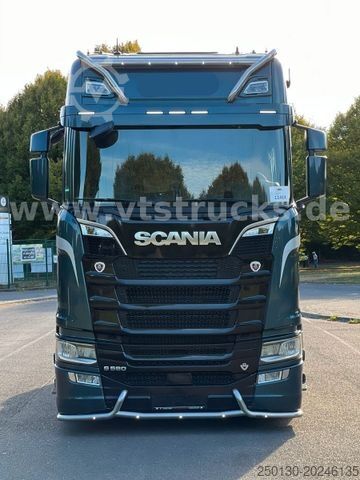 Standard tractor unit SCANIA S580 V8 4x2 Vollluft, Retarder