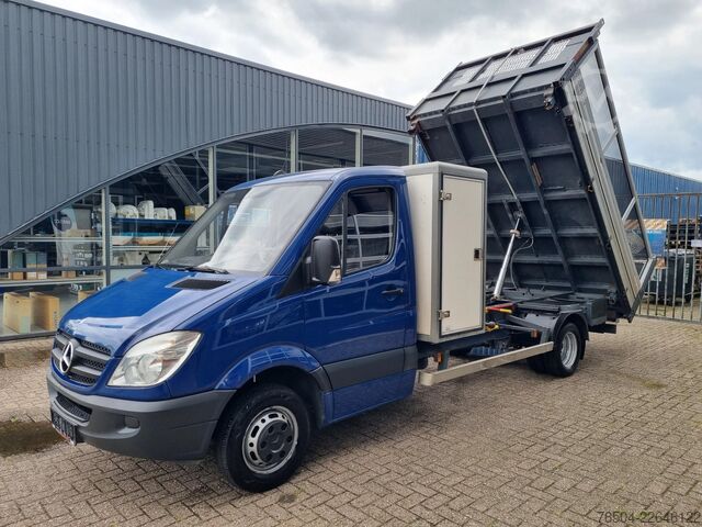 Kipper Mercedes-Benz Sprinter 519 CDI 3.0 V6 3 Zijden kipper N1 GVW ...