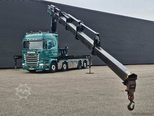 Kranwagen Scania R450 8x2 / HMF 60TM / CRANE / KRAN