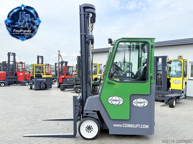 Vierwegestapler Combilift CB4000 GAS TRIPLEX 6800 POSITIONER CABIN