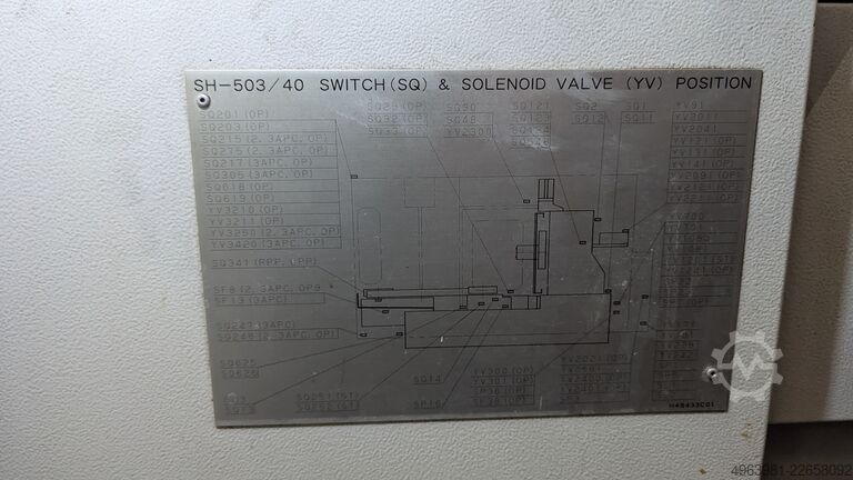 Horizontal-Bearbeitungszentrum Mori Seiki SH-503/40