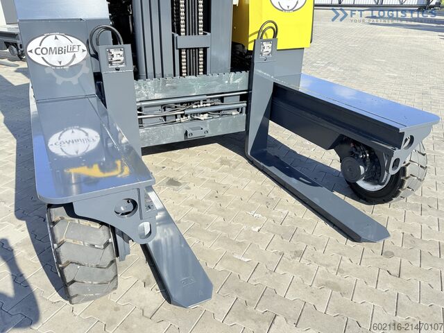 4-way forklift Combilift C5000XL GAS TRIPLEX 6000 EXTENDABLE FORK