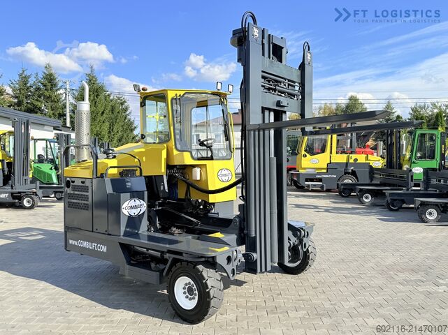 4-way forklift Combilift C5000XL GAS TRIPLEX 6000 EXTENDABLE FORK
