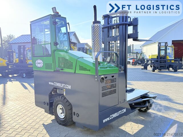 4-way forklift Combilift C5000L GAS DUPLEX 4100 POSITIONER CABIN