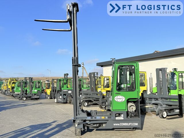 4-way forklift Combilift C5000L GAS DUPLEX 4100 POSITIONER CABIN