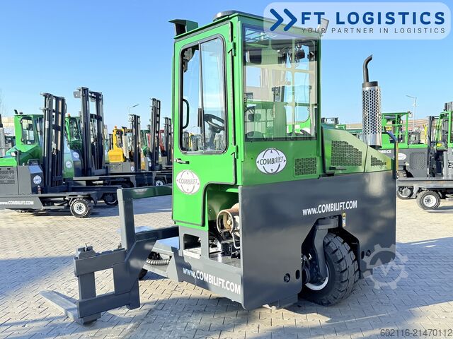 4-way forklift Combilift C5000L GAS DUPLEX 4100 POSITIONER CABIN
