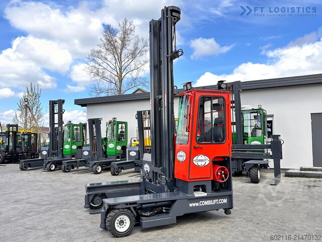 4-way forklift truck Combilift C4000 / GAS / TRIPLEX / 9300MM /LIKE NEW