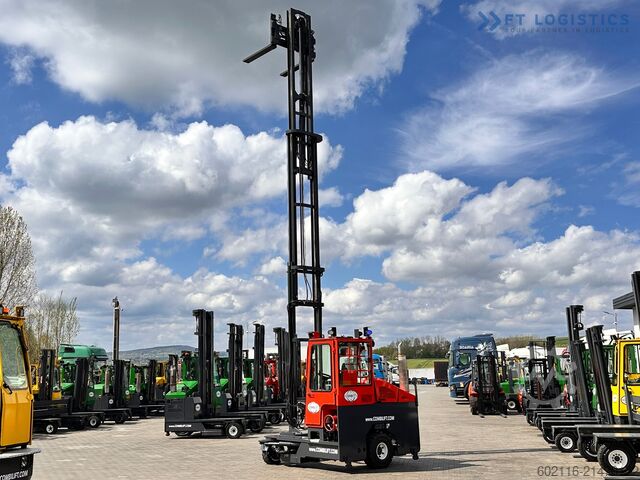4-way forklift truck Combilift C4000 / GAS / TRIPLEX / 9300MM /LIKE NEW