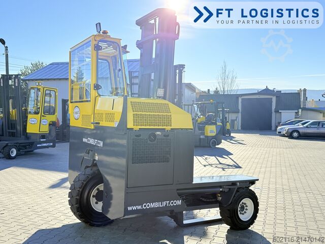 4-way forklift Combilift C3000XL DUPLEX FREE LIFT GAS POSITIONER