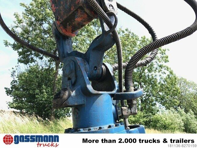 Truck mounted crane Atlas E 32 Grabgreifer, Baggergreifer