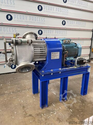 Hosokawa Micron Model Micron RI12K322CF In-Line Disintergreting Slurry Mill Hosokawa Micron RI12K322CF