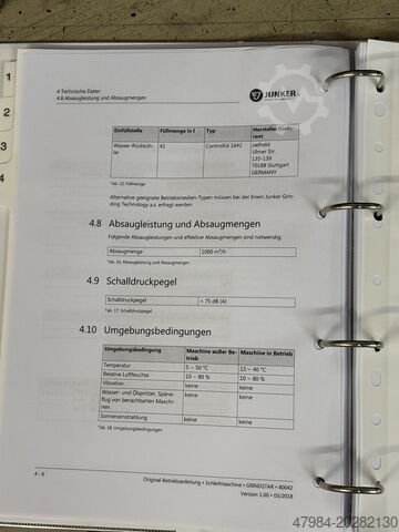Cylindrical grinding machine Junker GRINDSTAR