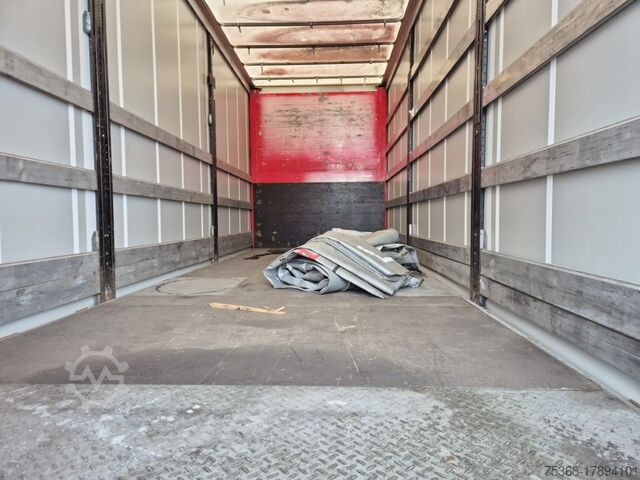 Flatbed truck with tarpaulin Iveco EUROCARGO 140-280