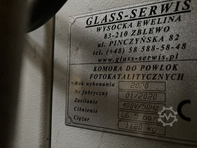 Insulating glass machine GLASS SERWIS 