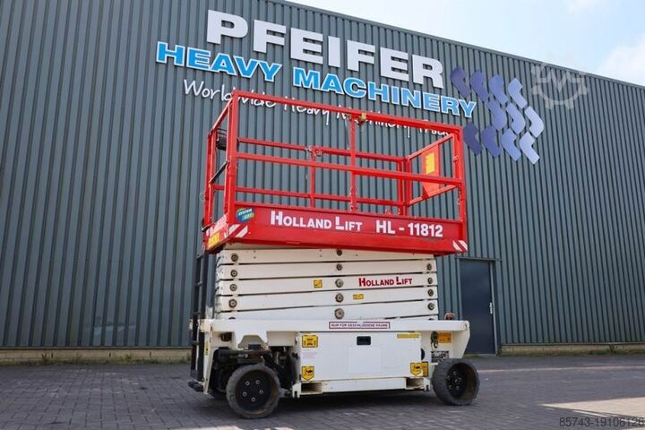 Scherenhebebühne Holland Lift Ecostar HL-11812 Electric, 14m Working Height, 300