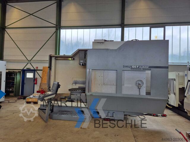 Milling machine DECKEL MAHO DMU 100 P duoBlock
