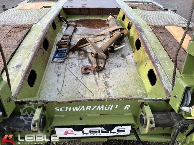 Arbeitsbühne Anhänger SCHWARZMÜLLER T4*Tieflader*pen*SAF-Achsen*Verbreiterb*